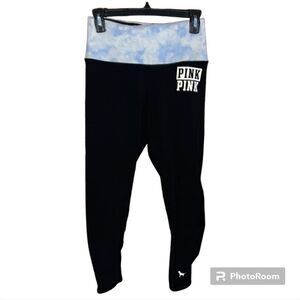 Victoria's Secret Pink tie dye capri leggings